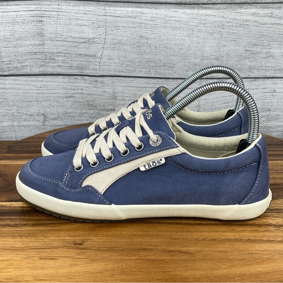 Taos Footwear Shoes - Taos Shooting Star Blue Canvas Comfort Sneaker SHS-14010 Women’s Shoe Size 7